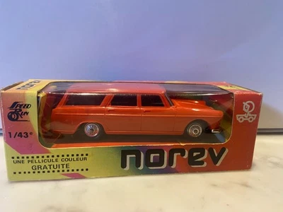 NOREV PLASTQUE ANCIENNE PEUGEOT 404 BREAK - ÉCHELLE 1/43 IDEM PAYA  - Photo 1/4