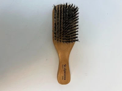 Vintage Scalpmaster Barber Boar Bristle Club Brush SC2217 - Image 1 of 3
