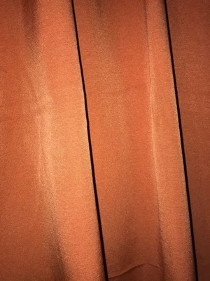 2mx1.42m wide of terracotta fabric - Image 1 of 3