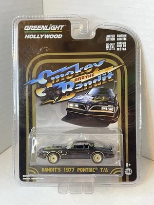 Greenlight Smokey and the Bandit 1977 PONTIAC FIREBIRD T/A Trans Am 1/64 2017 - Image 1 of 4