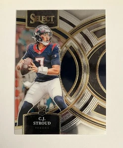 2023 C.J. SSTROUD Rookie Premier Select Football #183 Houston Texans NFL - Picture 1 of 2