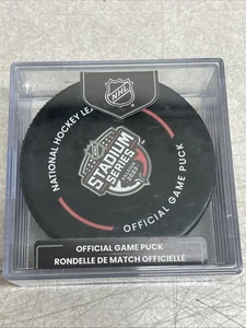 NHL Official Game Puck Stadium Series Raleigh 2023  - Picture 1 of 6