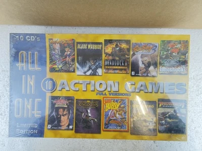All in One 10 Action PC Games Limited Edition Big Box Set 10 CDs Factory Sealed! - Image 1 of 4