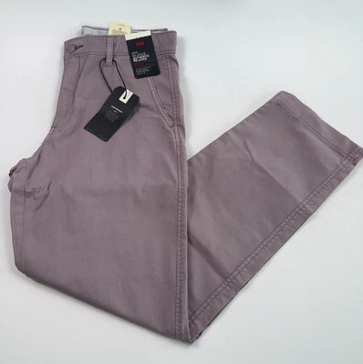 Levi's Premium Men XX Chino Relaxed Fit Lightweight Twill Pants 32x32 Purple NWT - Image 1 of 4