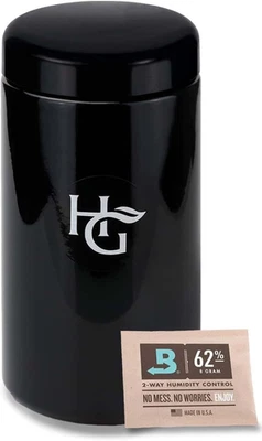 - 1 Oz Airtight Container and Smell Proof Jar (500 Ml) 2 Way 62% Pack Keeps Good - Image 1 of 4