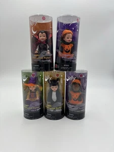 Set Of 5 2001 Kelly Barbie Sister Halloween Party Chelsie Tommy Jenny Deidre - Picture 1 of 10