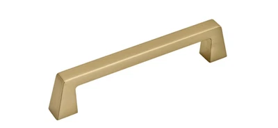 Pacote com 10 puxadores de armário Amerock BP55277CZ Blackrock, 5 1/16” bronze champanhe *NOVO* - Imagem 1 de 4