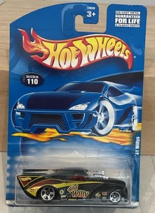 Hot Wheels Wild Willy Black '41 Willys Mattel Collector Toy Car.             F7 - Picture 1 of 6