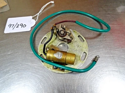 WIPAC IGNITION POINTS PLATE NEW OLD STOCK AUTOCYCLE CYCLEMASTER BSA VILLIERS??? — 第 1/3 张图片