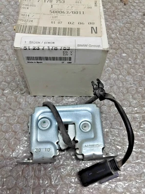 Cierre de seguridad original BMW E70 X5 E71 E72 X6 51237178753 Foto 1 de 3