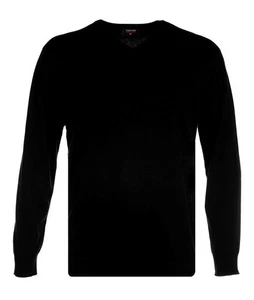 Espionage V Neck Pullover For Men in 4 Colours, 2XL-8XL - Foto 1 di 4