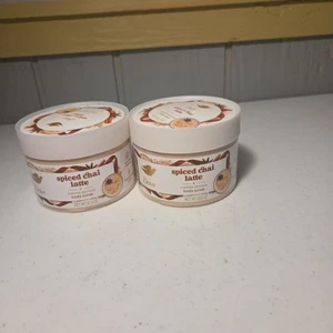 Lot Of 2 Dove Limited Edition Holiday Treats Spiced Chai Latte Body Scrub 10.5 - Picture 1 of 9