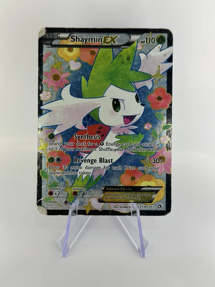 Shaymin EX ULTRA RARE RC21/RC25 Radiant Collection Pokemon TCG Holo - Image 1 of 2