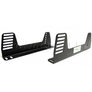 90 Degree Universal Side Seat Mount for MOMO NRG Sparco Recaro Black Steel - Foto 1 di 1