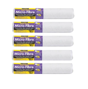 Roller Covers/ Pack of 5 Uni-Pro High Tech Micro Fibre Roller Covers 270mm 10mm - Picture 1 of 5