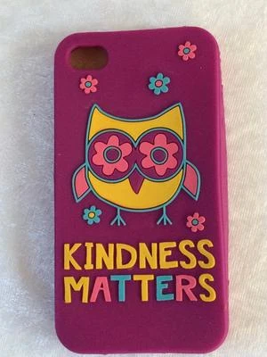 Funda protectora para teléfono inteligente Natural Life Kindness Matters Owl iPhone 4G 4GS 4S Foto 1 de 4