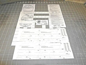 SKI-DOO HELMET 615.671B/089 STICKER KIT NOS 1 QTY VINTAGE OEM FREE SHIPPING - Picture 1 of 1