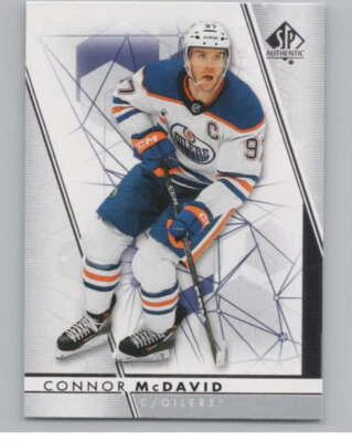 2022-23 SP Authentic #97 Connor McDavid  Edmonton Oilers V99930 - Image 1 of 3