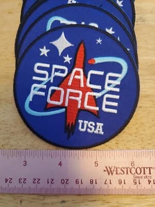 toppe militari SPACE FORCE USA patch 3 pollici NUOVE BELLE - Foto 1 di 2