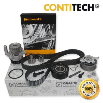 CONTI ZAHNRIEMEN ROLLEN WAPU FÜR AUDI A3 A4 A6 GOLF PASSAT 1.6 2.0 TDI CT1139WP6 - Bild 1 von 2