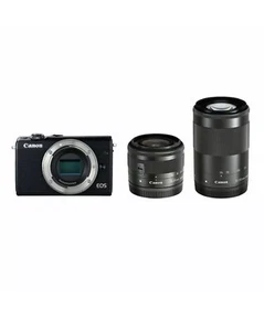 Canon EOS M100, 15-45mm, 55-200mm - Picture 1 of 7