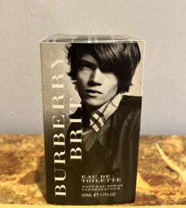 Vintage *2008 - Burberry Brit by Inter Parfums 1.7 oz /50ml EDT Spray Men SEALED - Picture 1 of 7
