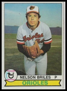 1979 Topps Singles #282 Baltimore Orioles Nelson Briles - Picture 1 of 1