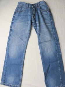 PD&C Paper Denim & Cloth Girls Jeans Adjustable Waist Blue Size 8   #6061 - Picture 1 of 6