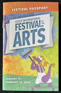Disney Epcot Festival Internazionale delle Arti 2020 - Passaporto Festival - 36pgs - Foto 1 di 8