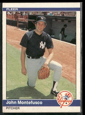 1984 Fleer #132 John Montefusco - Image 1 of 2