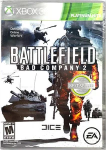 Battlefield Bad Company 2 (Platinum Hits) Xbox 360 (Brand New Factory Sealed US - Picture 1 of 3
