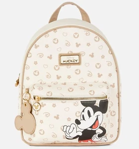 Primark x Disney Mickey Mouse Monogrammed Women's Backpack Girls Ladies - Picture 1 of 4