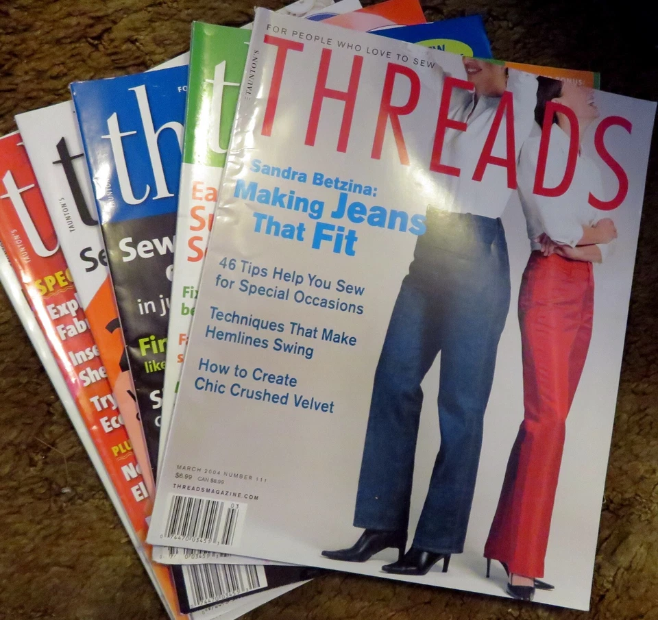 THREADS Magazine: For People Who Love to Sew, Your Choice, From 1986-2024 - Image 1 of 1