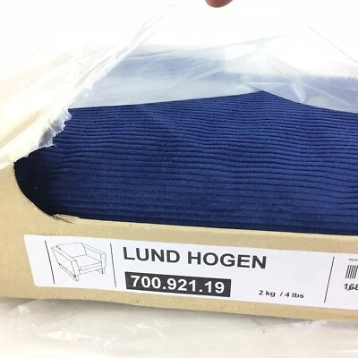 SLIPCOVER for IKEA LUND HOGEN Chair BLUE NEW In Package 700.921.19 - Image 1 of 4