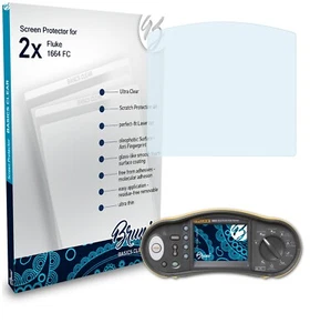 Bruni 2x Schutzfolie für Fluke 1664 FC Displayschutzfolie Displayschutz - Bild 1 von 8