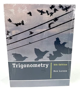 Trigonometry By Ron Larson 9th Edition (Paperback) 9781305004900 New Sealed - Foto 1 di 5