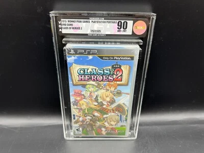 Class of Heroes 2 PSP VGA 90 FACTORY SEALED MINT WATA - Image 1 of 4