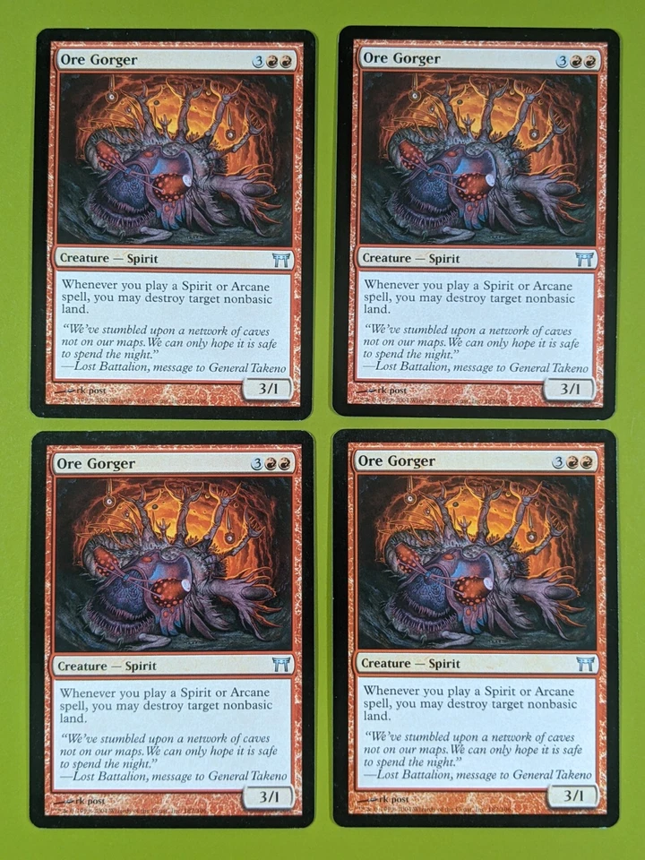 Ore Gorger x4 Champions of Kamigawa 4x Magic the Gathering MTG - Image 1 of 1