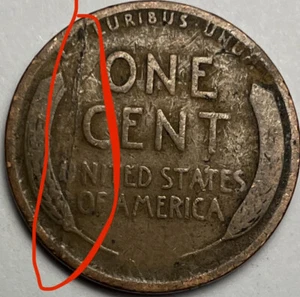 1920 1c Lincoln Cent Lamination Mint Error #215 - Picture 1 of 3