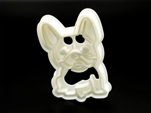 Playful Frenchie Cookie Cutter: Make Sweet Doggy Delights - Picture 1 of 8