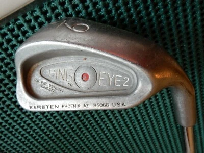 Karsten Golf PING EYE 2 Red Dot (9) IRON Right Handed Steel ZZ LITE STIFF Used - Image 1 of 3