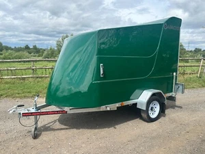 Neuer Sport 8x5 Motorradanhänger ✅British Racing Green ✅ UK Lieferung ✅UK MADE - Bild 1 von 20