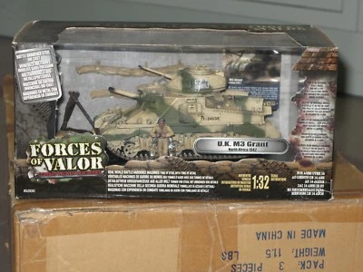 FORCES OF VALOR REF 81011 UK M3 GRANT 8TH ARMY TACTICAL HQ NORTH AFRICA 1942 - Image 1 of 4