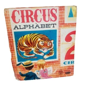 Zirkus Alphabet Buch Whitman Vintage Ephemera - Bild 1 von 8