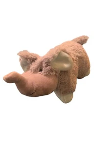 Nutty Elephant Pillow Pets Pee Wees 11" Gray Plush Stuffed Animal  Folds Travel - Picture 1 of 11