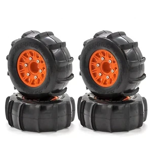 Lifehead 4PCS RC 1/10 Short Course Truck Tire 116mm Wheel tire & Hard Plastic RC - Picture 1 of 7