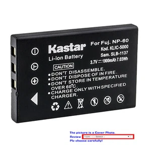Kastar Replacement Battery for HP R07 & Photosmart R725 Photosmart R727 Camera - Picture 1 of 7