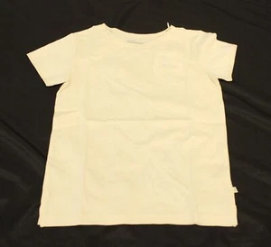 Minimalisma Unisex Kid's Lin Short Sleeve T-shirt AK1 Milk Size 6Y (116 cm) NWT - Picture 1 of 3