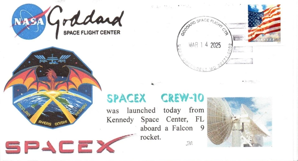Space cover SpaceX Crew-10 launch to ISS Goddard SFC March 14, 2025 - Image 1 of 1