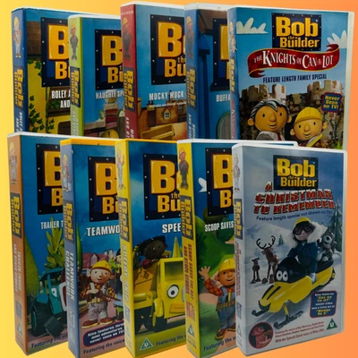 Bob The Builder VHS Video Tapes Collection | 2 x Still Sealed | FREE POSTAGE - Image 1 of 4